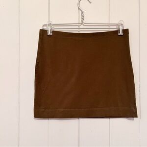 H&M Olive Green Mini Skirt. Basics. Size Medium.